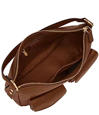 Fossil Jolie Leather Cargo Pocket Shoulder Bag