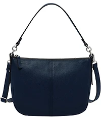 Fossil Jolie Zip Key Leather Crossbody Shoulder Bag
