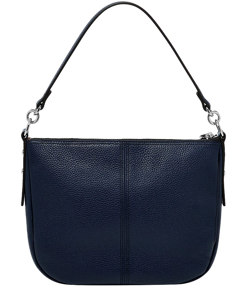 Fossil Jolie Zip Key Leather Crossbody Shoulder Bag