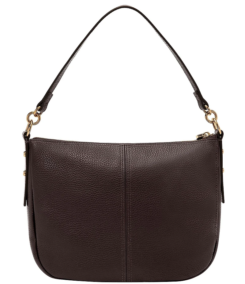 Fossil Jolie Zip Key Leather Crossbody Shoulder Bag