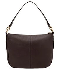 Fossil Jolie Zip Key Leather Crossbody Shoulder Bag