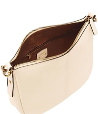 Fossil Jolie Zip Key Leather Crossbody Shoulder Bag