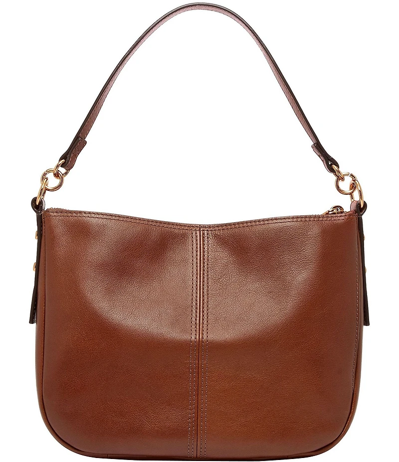 Fossil Jolie Zip Key Leather Crossbody Shoulder Bag