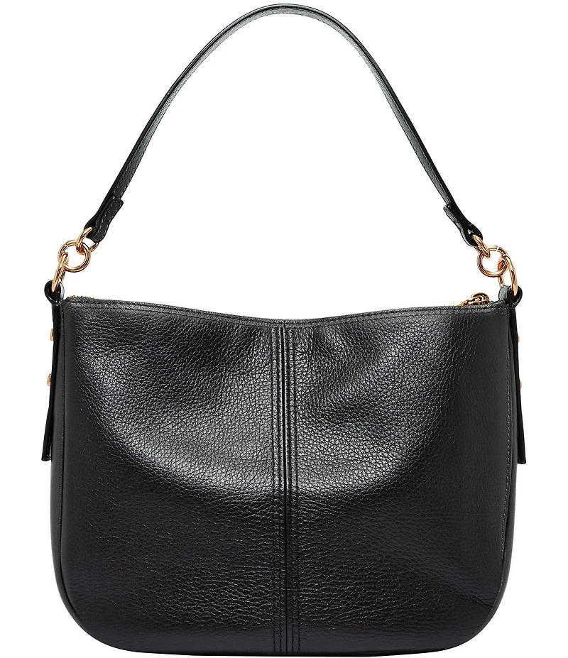 Fossil Jolie Zip Key Leather Crossbody Shoulder Bag