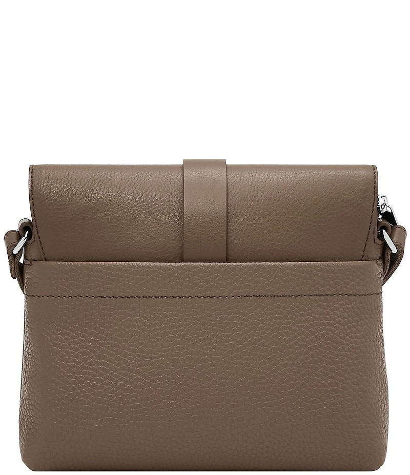 Fossil Kinley Small Fold Over Leather Crossbody Bag