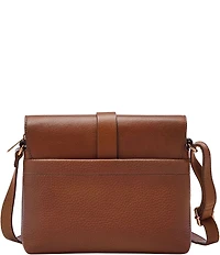 Fossil Kinley Small Fold Over Leather Crossbody Bag