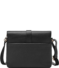 Fossil Kinley Small Fold Over Leather Crossbody Bag