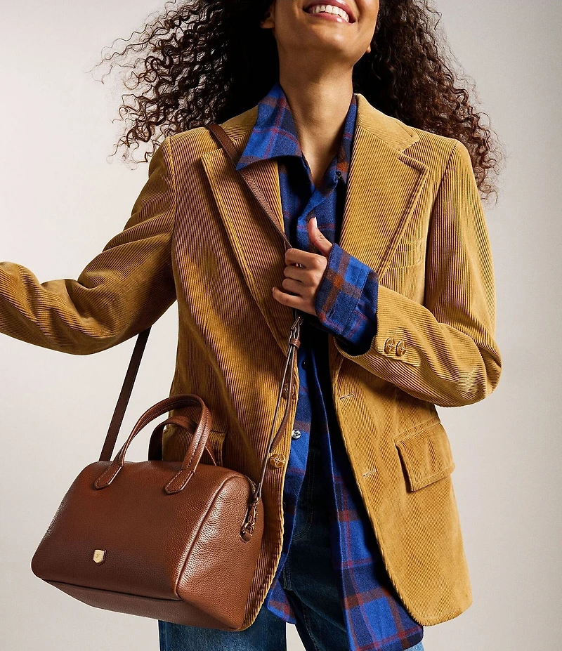 Fossil Lainey Leather Satchel Bag