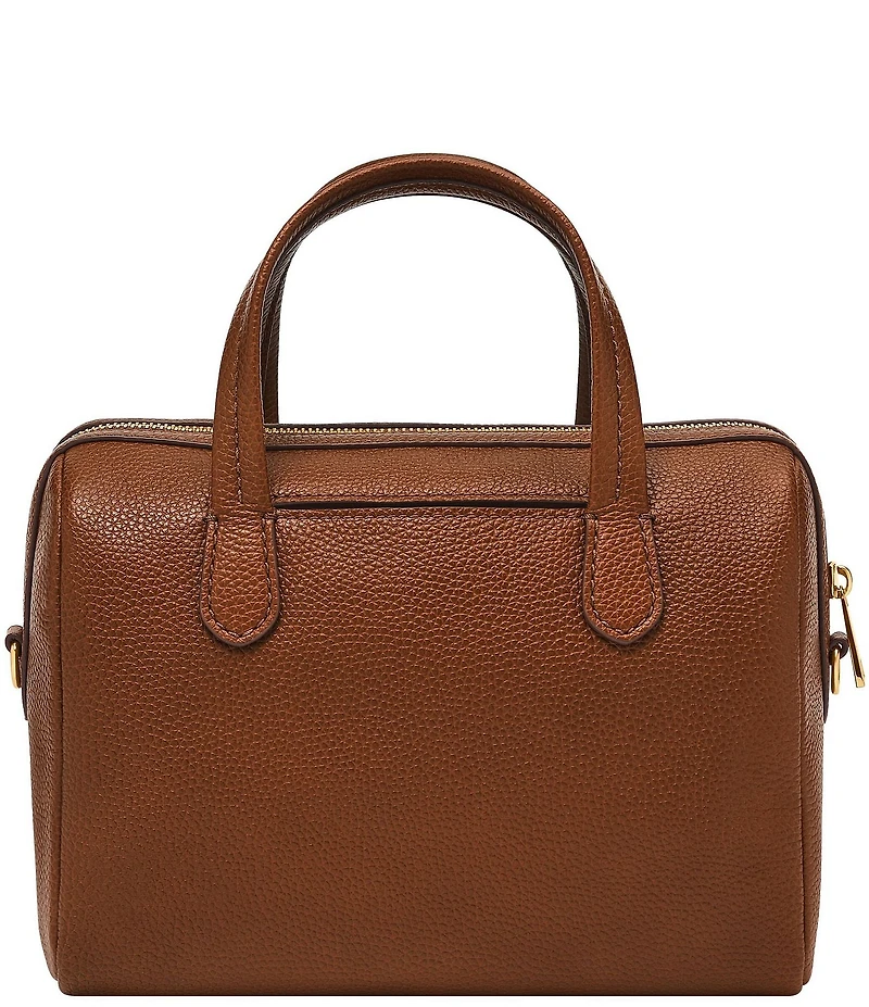 Fossil Lainey Patchwork Leather Satchel Bag