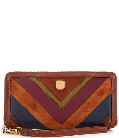 Fossil Lennox Zip Continental Wristlet Wallet
