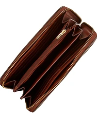 Fossil Lennox Zip Continental Wristlet Wallet