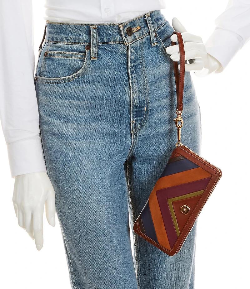 Fossil Lennox Zip Continental Wristlet Wallet