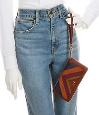 Fossil Lennox Zip Continental Wristlet Wallet