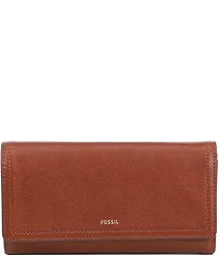 Fossil Logan RFID Leather Flap Wallet