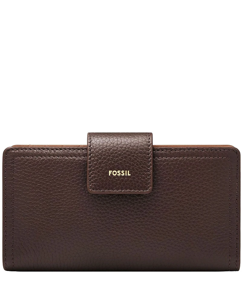 Fossil Logan RFID Leather Tab Bifold Wallet