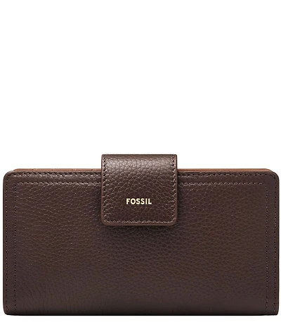 Fossil Logan RFID Leather Tab Bifold Wallet