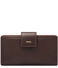 Fossil Logan RFID Leather Tab Bifold Wallet