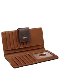 Fossil Logan RFID Leather Tab Bifold Wallet