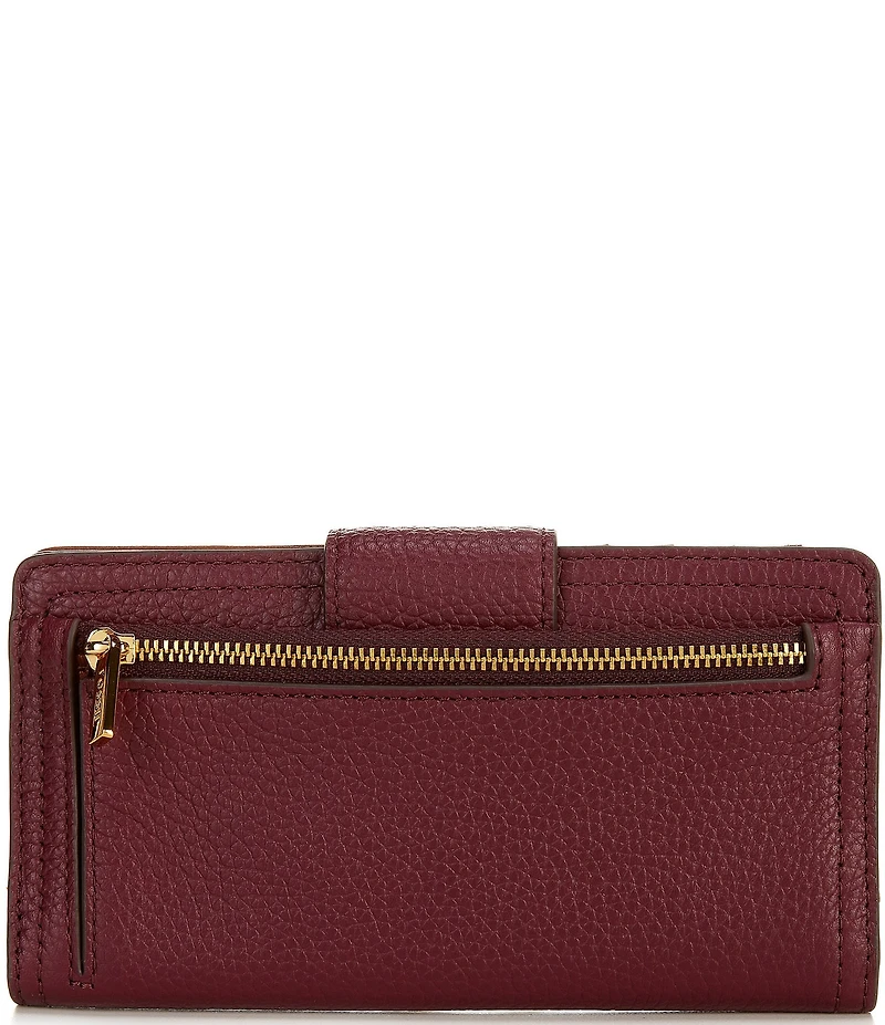 Fossil Logan Logo RFID Leather Tab Bifold Wallet