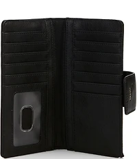 Fossil Logan Logo RFID Leather Tab Bifold Wallet