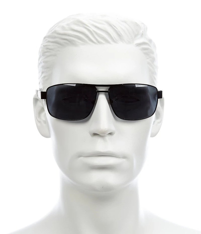Fossil Matte Rectangle Sunglasses