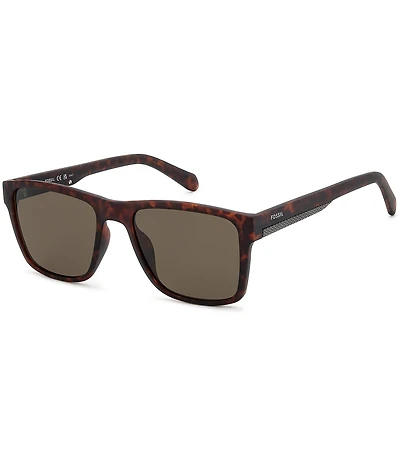 Fossil Men's 2155/G/S 56mm Square Sunglasses