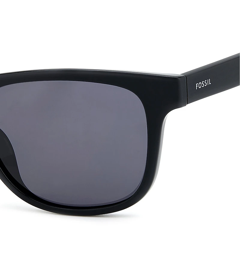 Fossil Men's 3160/S 55mm Matte Black Square Sunglasses
