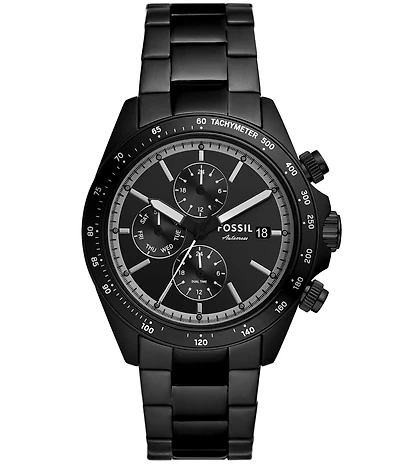 Fossil Men's Autocross Multifunction Stainless Steel Bracelet Watch