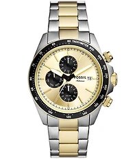 Fossil Men's Autocross Multifunction Stainless Steel Bracelet Watch