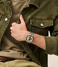 Fossil Men's Autocross Multifunction Stainless Steel Bracelet Watch