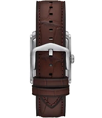 Fossil Men's Carraway Three Hand Croco Leather Watch