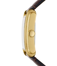 Fossil Men's Carraway Three Hand Croco Leather Watch