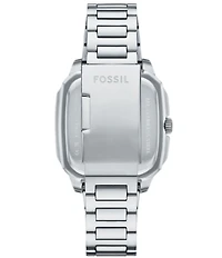 Fossil Men's Crosby Three-Hand Date Stainless Steel Bracelet Watch