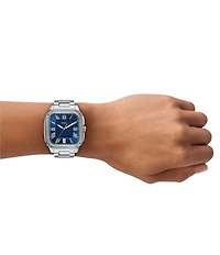 Fossil Men's Crosby Three-Hand Date Stainless Steel Bracelet Watch