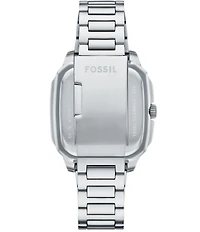 Fossil Men's Crosby Three-Hand Date Stainless Steel Bracelet Watch