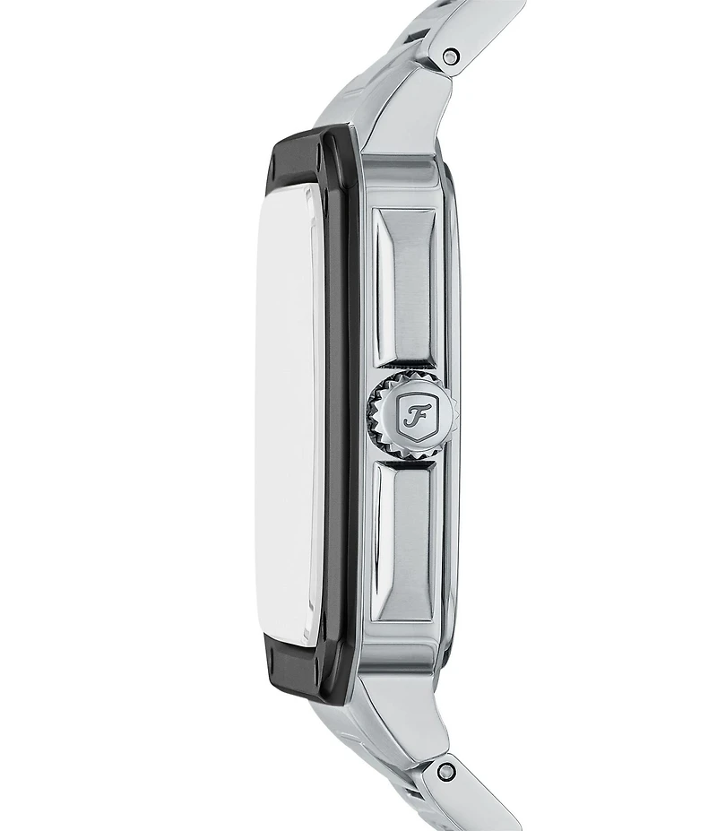 Fossil Men's Crosby Three-Hand Date Stainless Steel Bracelet Watch