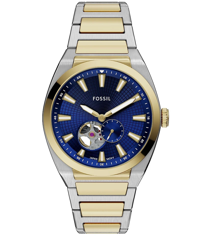 Fossil Men's Everett Automatic Stainless Steel Bracelet Watch