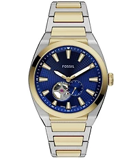 Fossil Men's Everett Automatic Stainless Steel Bracelet Watch