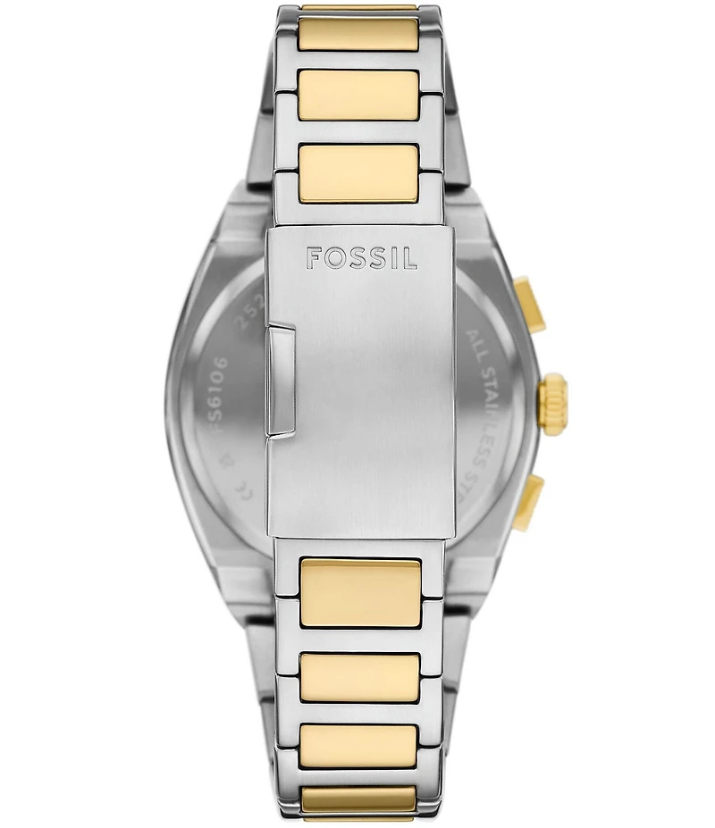 Fossil Men's Everett Chronograph Stainless Steel Bracelet Watch
