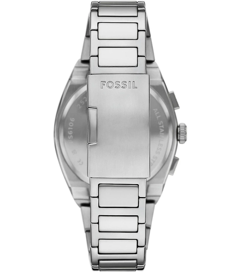 Fossil Men's Everett Chronograph Stainless Steel Bracelet Watch