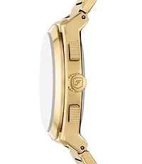 Fossil Men's Everett Quartz Chronograph Gold Tone Stainless Steel Bracelet Watch