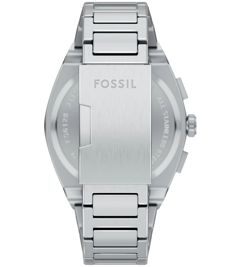 Fossil Men's Everett Quartz Chronograph Stainless Steel Bracelet Watch