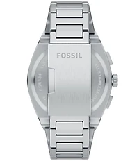 Fossil Men's Everett Quartz Chronograph Stainless Steel Bracelet Watch