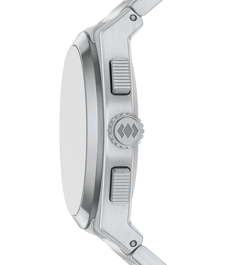 Fossil Men's Everett Quartz Chronograph Sunray Dial Stainless Steel Bracelet Watch