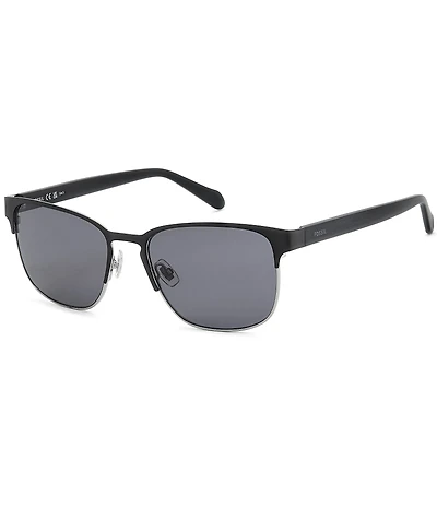 Fossil Men's FOS 2171/G/S 56mm Rectangle Sunglasses