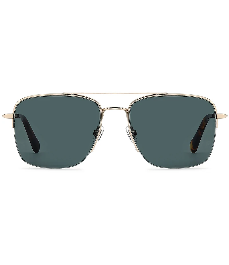 Fossil Men's FOS2164 57mm Rectangle Sunglasses
