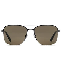 Fossil Men's FOS2164 57mm Rectangle Sunglasses