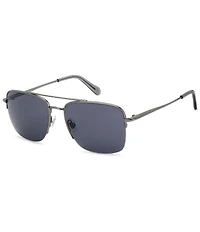 Fossil Men's FOS2164 57mm Rectangle Sunglasses