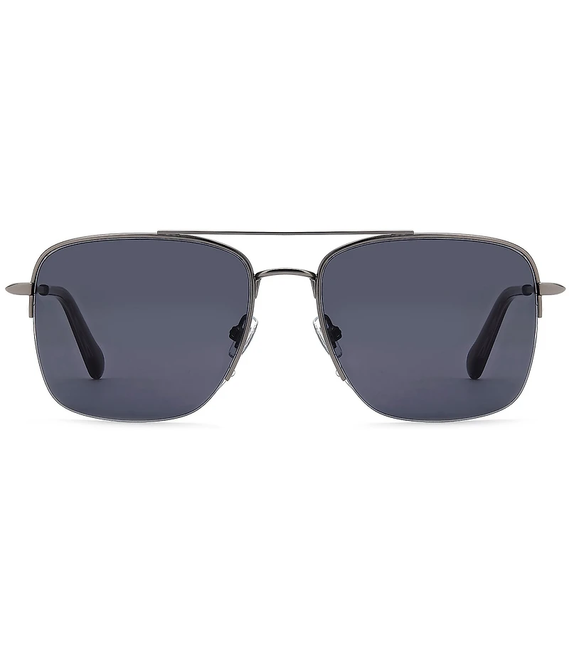 Fossil Men's FOS2164 57mm Rectangle Sunglasses