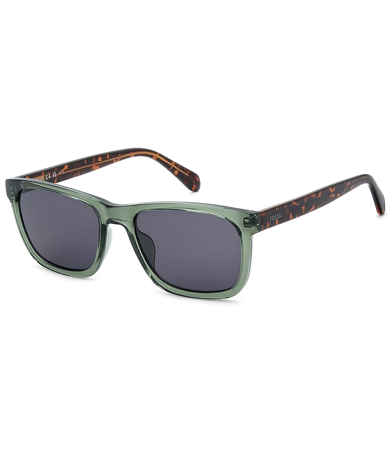 Fossil Men's FOS3175 56mm Rectangle Sunglasses